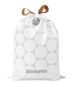 Brabantia PerfectFit Bin Bags Code X 10-12Ltr 40 Pack (HU179)