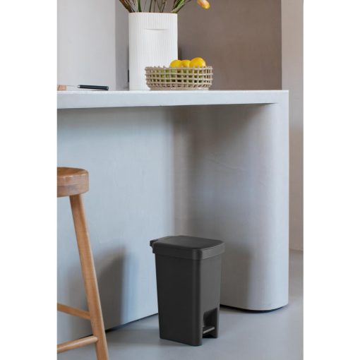 Brabantia Pedal Bin Dark Grey 10Ltr (HU183)