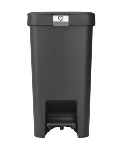 Brabantia StepUp Pedal Bin Dark Grey 16Ltr (HU184)