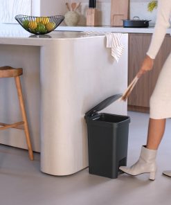Brabantia StepUp Pedal Bin Dark Grey 16Ltr (HU184)