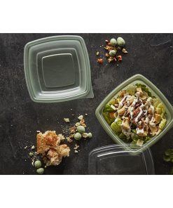 Plaza Evolve Square Takeaway Food Bowls 500ml 500 pack (HU371)