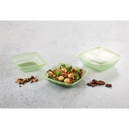 Plaza Evolve Square Takeaway Food Bowls 500ml 500 pack (HU371)