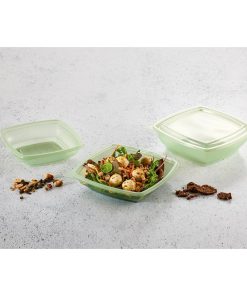 Plaza Evolve Square Takeaway Food Bowls 750ml 500 pack (HU372)