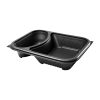Faerch Hot Deli Deluxe 2 Compartment Takeaway Containers 365 Pack (HU384)