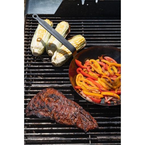 De Buyer Outdoor Blue Steel Round Frying Pan 32cm (HW066)
