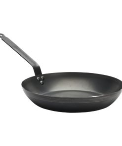 De Buyer Outdoor Blue Steel Round Frying Pan 32cm (HW066)