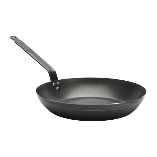 De Buyer Outdoor Blue Steel Round Frying Pan 32cm (HW066)