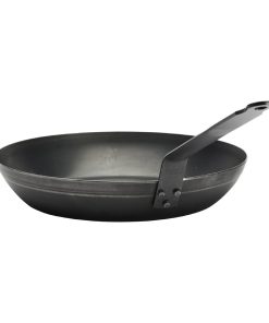 De Buyer Outdoor Blue Steel Round Frying Pan 32cm (HW066)