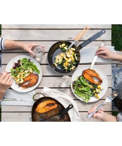 De Buyer Outdoor Blue Steel Round Frying Pan 32cm (HW066)