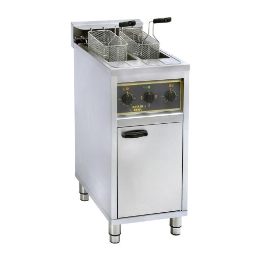 Rollergrill Twin Tank Electric Freestanding Fryer 20Ltr (HW157)