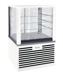 Roller Grill Free Standing Heated Display Cabinet White FSH800 (HW172)