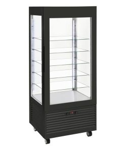 Roller Grill Bi-Temperature Display Cabinet Black RDB800 (HW175)