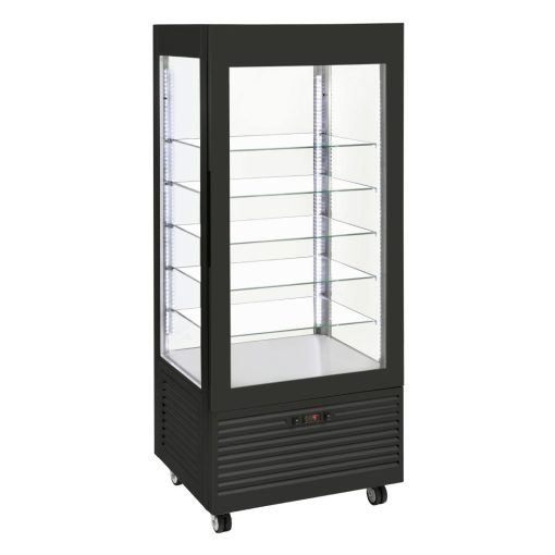 Roller Grill Bi-Temperature Display Cabinet Black RDB800 (HW175)