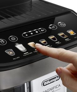 DeLonghi Magnifica Evo Fully Automatic Bean to Cup Coffee Machine ECAM29 Titanium and Black (HW185)