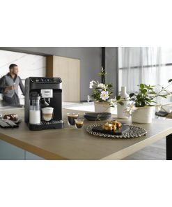 DeLonghi Magnifica Plus Bean to Cup Coffee Machine ECAM320-60-B - Black (HW186)