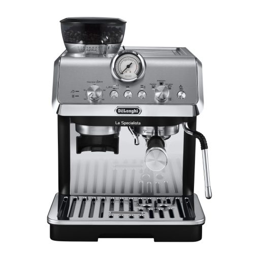DeLonghi La Specialista Arte Compact Manual Bean to Cup Espresso Coffee Machine EC9155-MB (HW191)