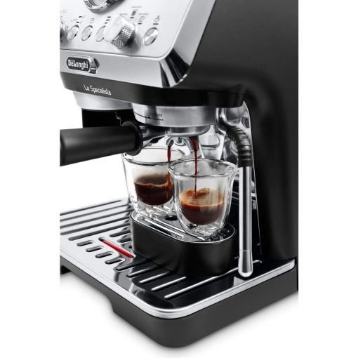 DeLonghi La Specialista Arte Compact Manual Bean to Cup Espresso Coffee Machine EC9155-MB (HW191)