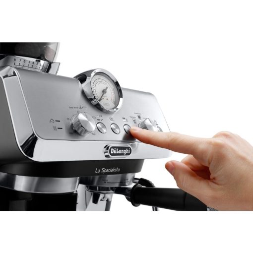 DeLonghi La Specialista Arte Compact Manual Bean to Cup Espresso Coffee Machine EC9155-MB (HW191)