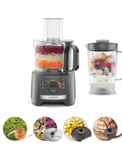 Kenwood MultiPro Compact Food Processor and Blender FDP31-170GY (HW196)