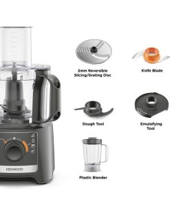 Kenwood MultiPro Compact Food Processor and Blender FDP31-170GY (HW196)