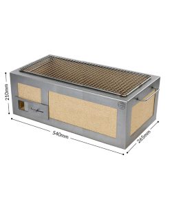 Kasai Medium Long Konro Grill Solid Plancha Edition SVT-16198 (HW405)