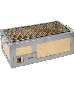 Kasai Medium Long Konro Grill 50-50 Plancha Edition SVT-16204 (HW410)