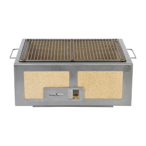 Kasai Medium Wide Konro Grill with Stainless Steel Frame SVT-16026 (HW414)