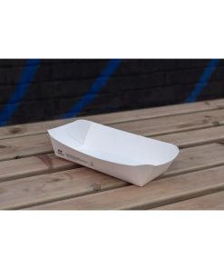 Notpla 10x6 Deep Trays - White 340 Pack (HW506)