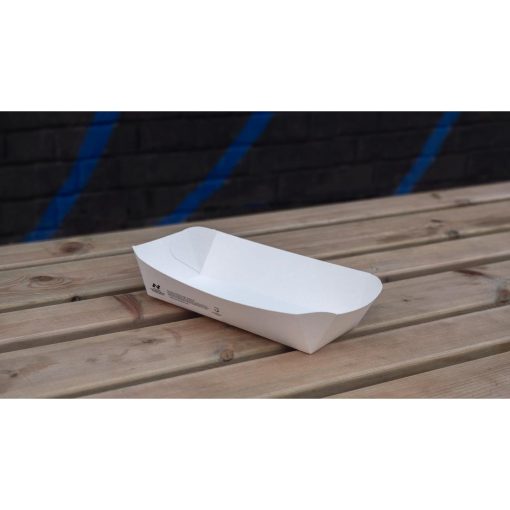 Notpla 10x6 Deep Trays - White 340 Pack (HW506)