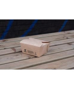 Notpla Small Takeaway Boxes 800ml - Kraft 500 Pack (HW509)