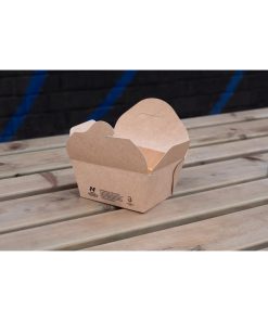 Notpla Small Takeaway Boxes 800ml - Kraft 500 Pack (HW509)