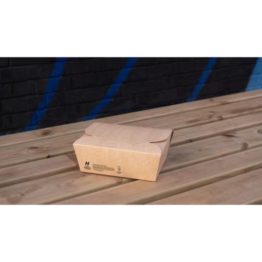 Notpla Medium Takeaway Boxes 1200ml - Kraft 250 Pack (HW510)