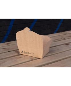 Notpla Medium Takeaway Boxes 1200ml - Kraft 250 Pack (HW510)