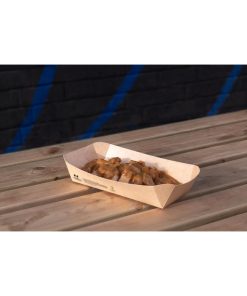 Notpla 10x6 Deep Trays - Kraft 340 Pack (HW513)