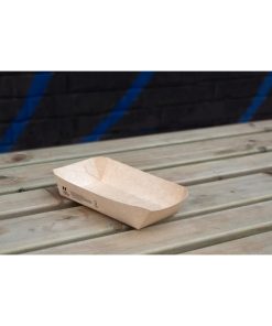 Notpla 8x5 Rectangular Trays - Kraft 400 Pack (HW514)