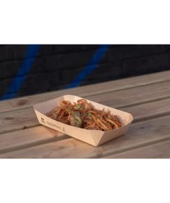 Notpla 8x5 Rectangular Trays - Kraft 400 Pack (HW514)