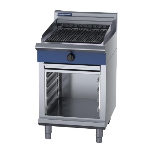 Blue Seal 600mm Elec Chargrill with Cabinet Base UKE594D-C (HW615)