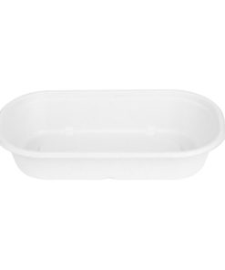 Fiesta Compostable Bagasse Oval Containers 850ml 100 Pack (HW627)