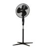 Status Oscillating Black Stand Fan 16 (HW649)