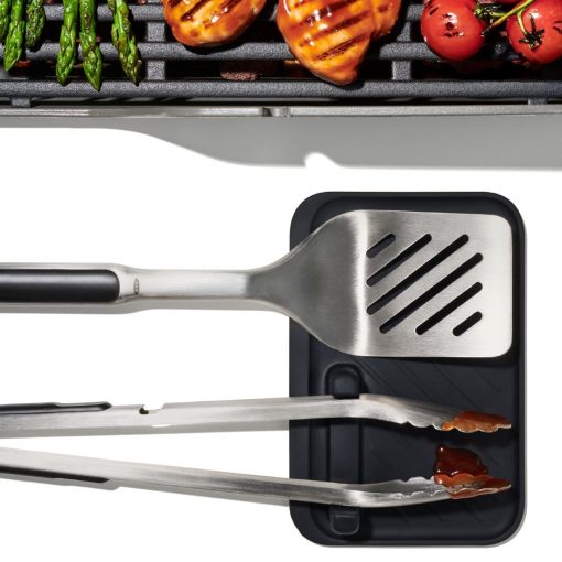 Oxo GG Grilling Set- Turner Tongs and Tool Rest 3 Pack (HW664)