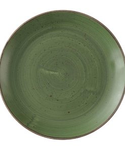 Churchill Stonecast Sorrel Green Coupe Plates 285mm 12 Pack (HX001)