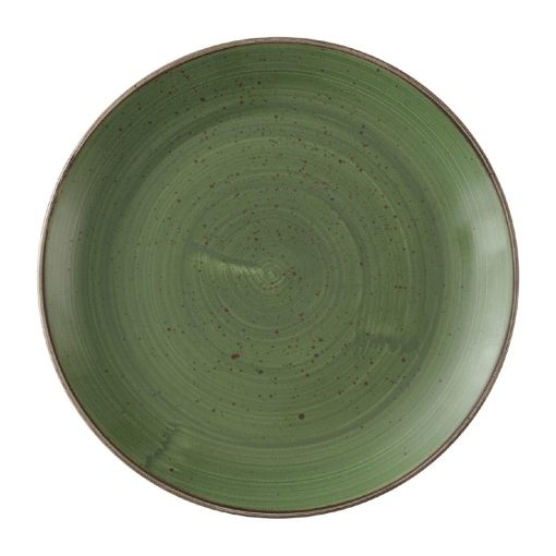 Churchill Stonecast Sorrel Green Coupe Plates 285mm 12 Pack (HX001)