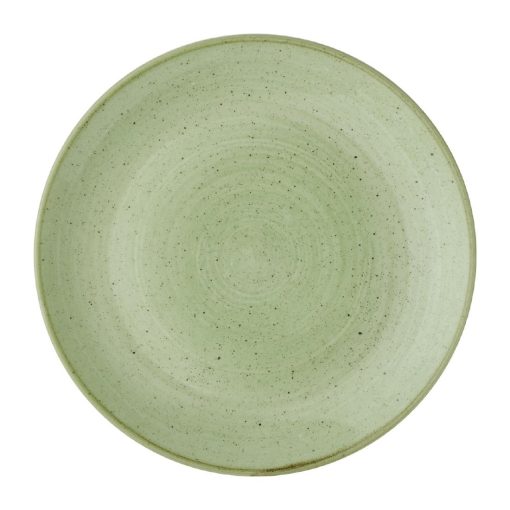 Churchill Stonecast Sorrel Green Coupe Plates 170mm Pack of 12 (HX003)