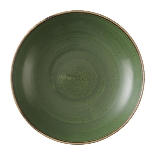 Churchill Stonecast Sorrel Green Coupe Bowls 247mm 12 Pack (HX005)