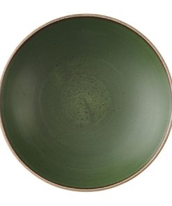 Churchill Stonecast Sorrel Green Coupe Bowls 235mm Pack of 12 (HX006)