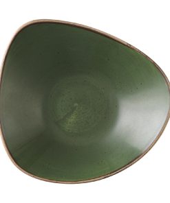 Churchill Stonecast Sorrel Green Lotus Bowls 228mm Pack of 12 (HX008)