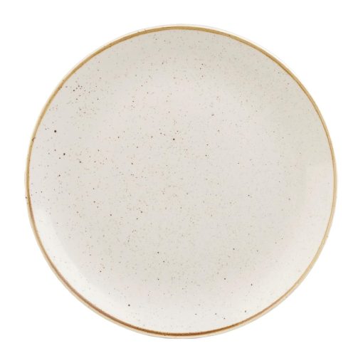 Churchill Stonecast Barley White Coupe Plates 254mm 12 Pack (HX014)