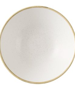 Churchill Stonecast Barley White Deep Coupe Bowls 205mm Pack of 6 (HX016)