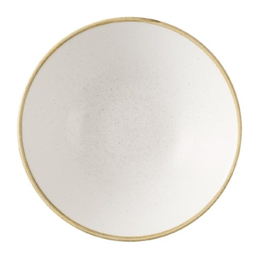 Churchill Stonecast Barley White Deep Coupe Bowls 205mm Pack of 6 (HX016)