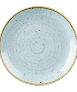 Churchill Stonecast Duck Egg Coupe Plates 254mm 12 Pack (HX018)